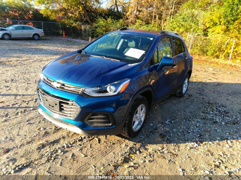 2019 Chevrolet Trax Lt VIN: 3GNCJPSB1KL222142 Lot: 37940418