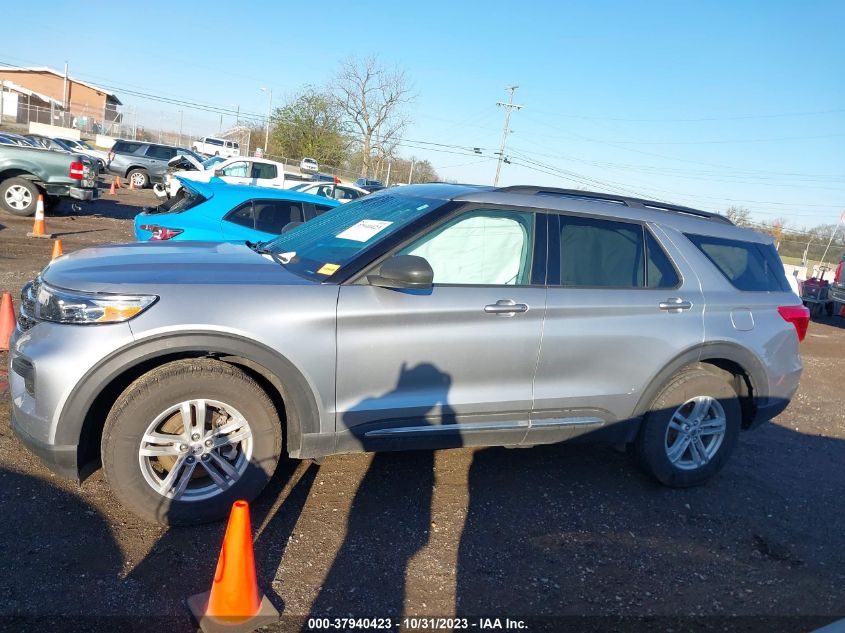 2021 Ford Explorer Xlt VIN: 1FMSK8DH3MGA55617 Lot: 37940423