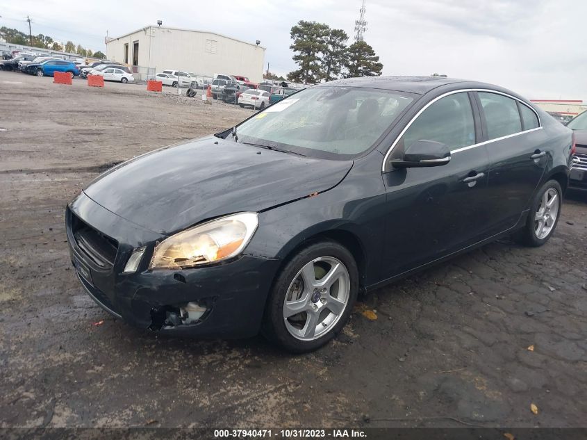 2013 Volvo S60 T5 VIN: YV1612FS4D2181684 Lot: 37940471