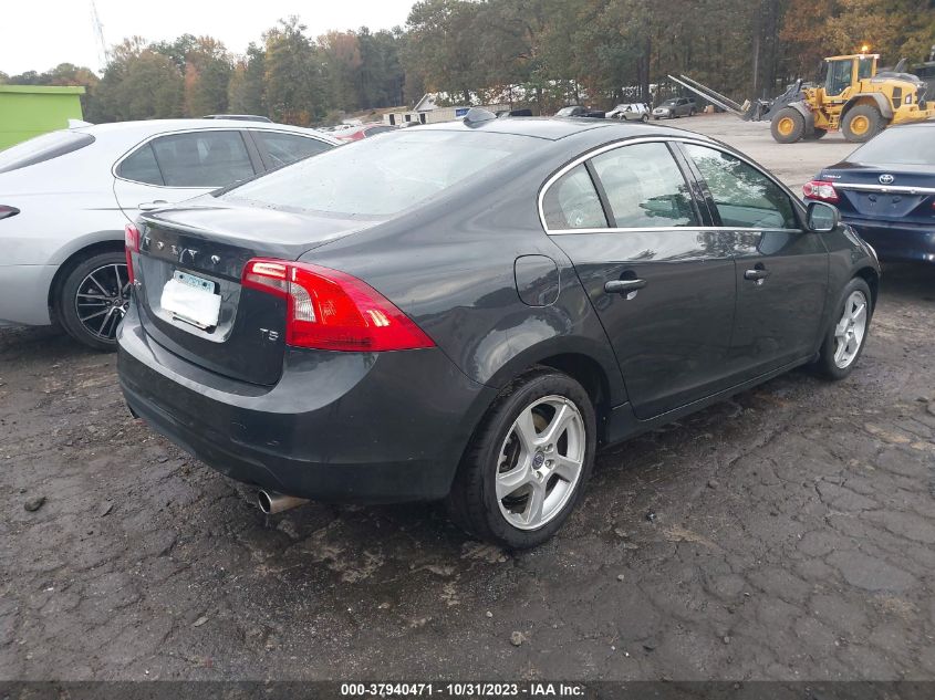 2013 Volvo S60 T5 VIN: YV1612FS4D2181684 Lot: 37940471