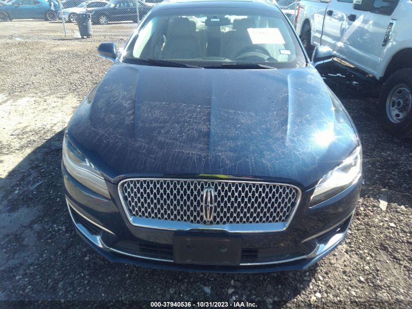 2017 Lincoln Mkz Select VIN: 3LN6L5C95HR604949 Lot: 37940536