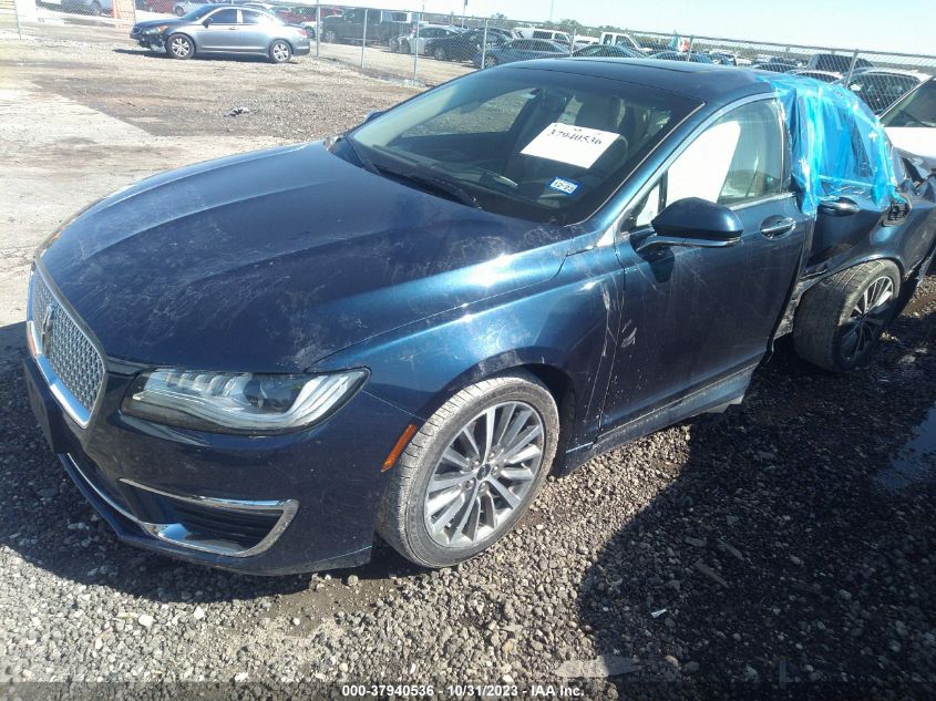 2017 Lincoln Mkz Select VIN: 3LN6L5C95HR604949 Lot: 37940536