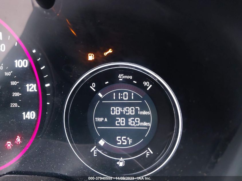 2018 Honda Hr-V Ex-L Navi VIN: 3CZRU6H79JM722642 Lot: 37940555