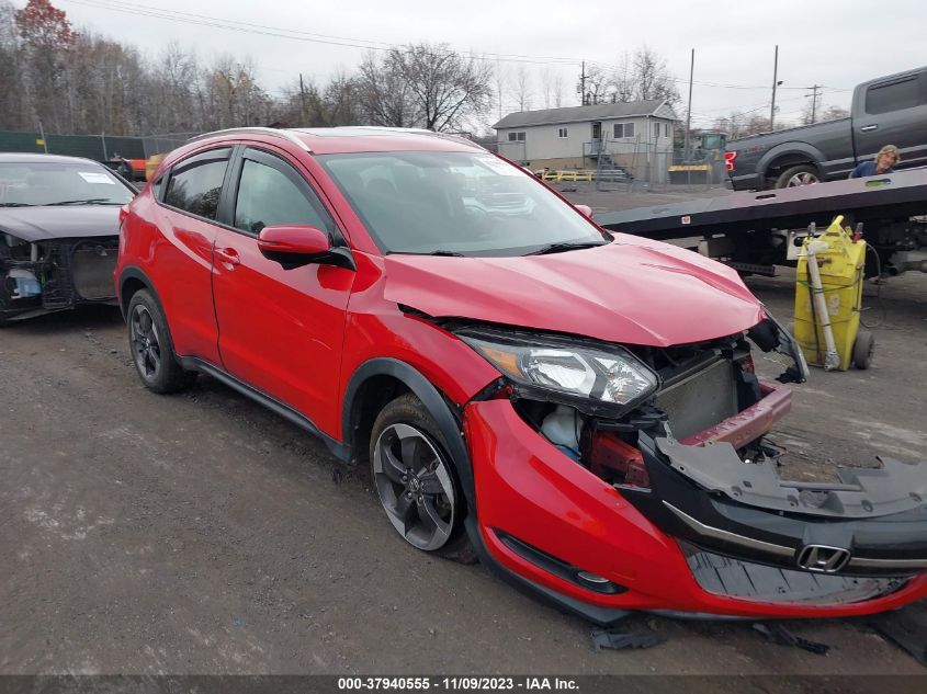 2018 Honda Hr-V Ex-L Navi VIN: 3CZRU6H79JM722642 Lot: 37940555