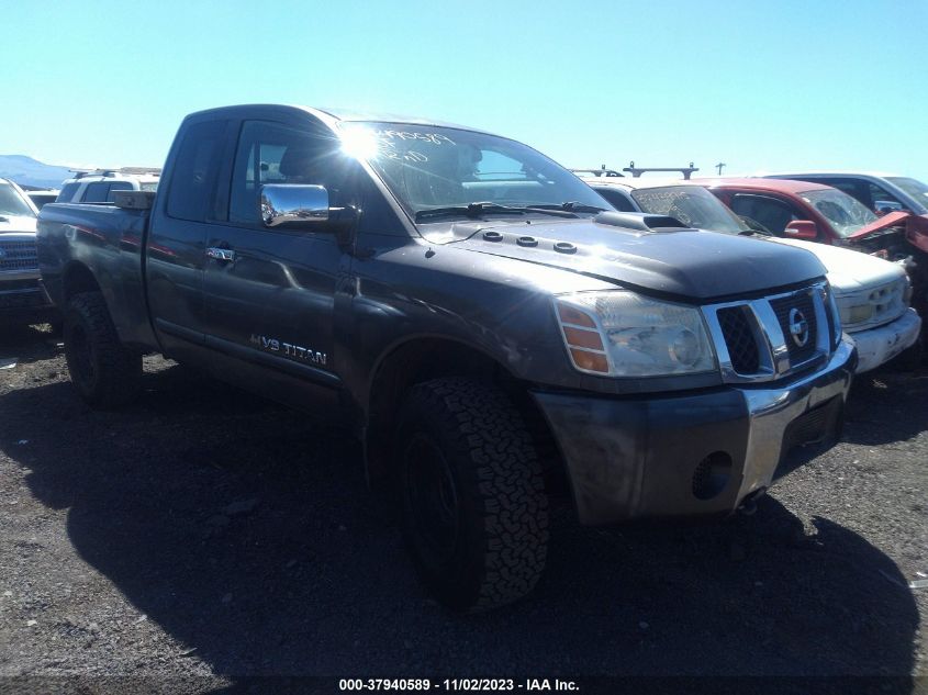 2005 Nissan Titan Se VIN: 1N6AA06B25N516622 Lot: 37940589