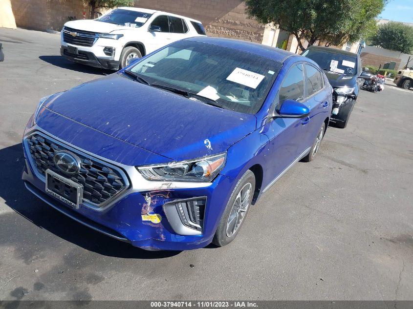 2022 Hyundai Ioniq Plug-In Hybrid Se VIN: KMHC65LD2NU276800 Lot: 37940714