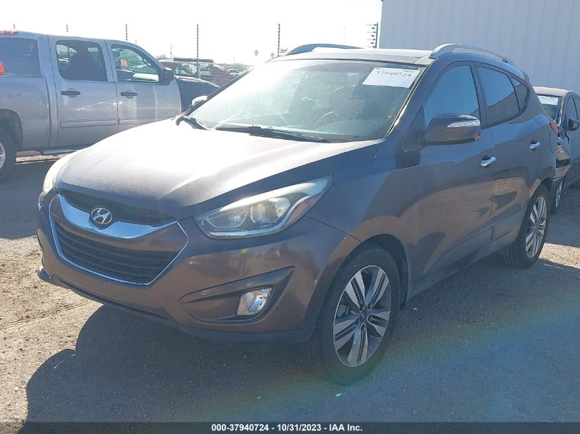 2014 Hyundai Tucson Gls VIN: KM8JU3AG6EU821105 Lot: 37940724