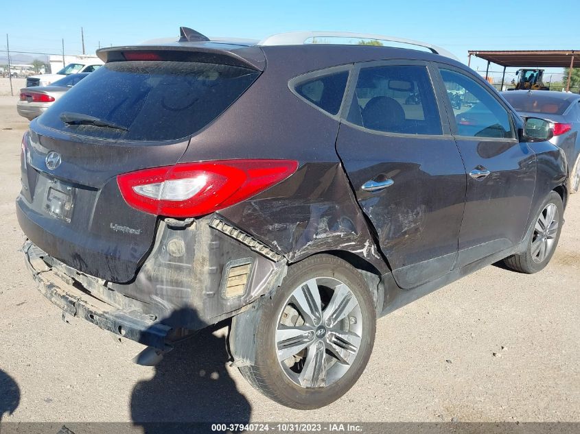 2014 Hyundai Tucson Gls VIN: KM8JU3AG6EU821105 Lot: 37940724