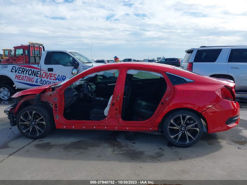 2020 Honda Civic Sedan Sport VIN: 2HGFC2F83LH536906 Lot: 37940752
