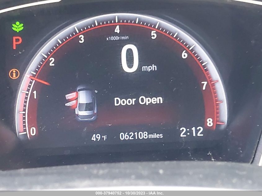 2020 Honda Civic Sedan Sport VIN: 2HGFC2F83LH536906 Lot: 37940752