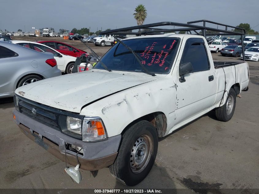 1994 Toyota Pickup 1/2 Ton Short Wheelbase VIN: JT4RN81A3R5189953 Lot: 37940777