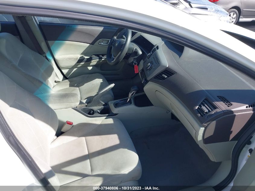 2012 Honda Civic Sdn Lx VIN: 19XFB2F5XCE370595 Lot: 37940806