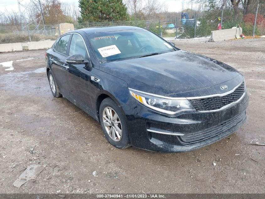 2018 Kia Optima Lx VIN: 5XXGT4L33JG243692 Lot: 37940941