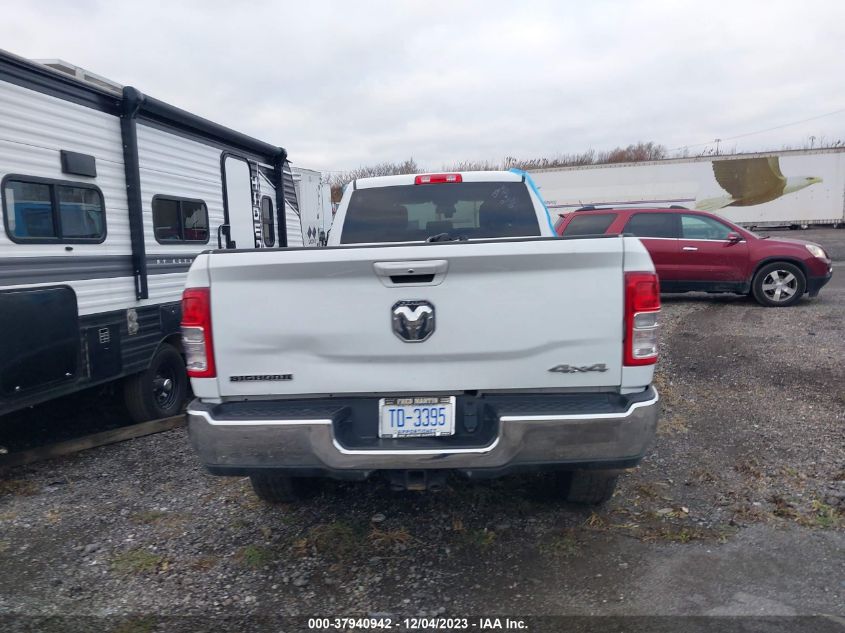 2020 Ram 2500 Big Horn 4X4 8' Box VIN: 3C6UR5JLXLG314968 Lot: 37940942