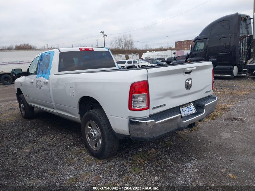 2020 Ram 2500 Big Horn 4X4 8' Box VIN: 3C6UR5JLXLG314968 Lot: 37940942