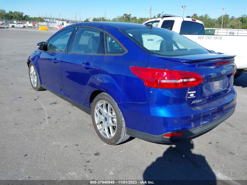 2015 Ford Focus Se VIN: 1FADP3F2XFL357044 Lot: 37940949