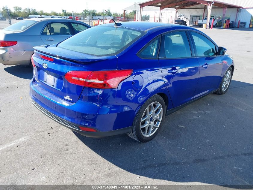 2015 Ford Focus Se VIN: 1FADP3F2XFL357044 Lot: 37940949