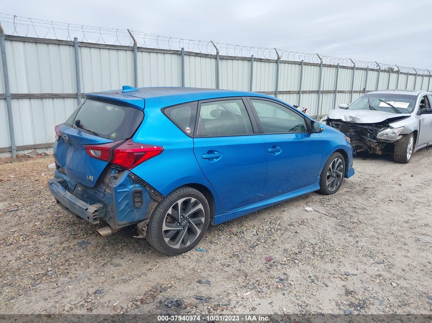 2016 Scion Im VIN: JTNKARJEXGJ518654 Lot: 37940974