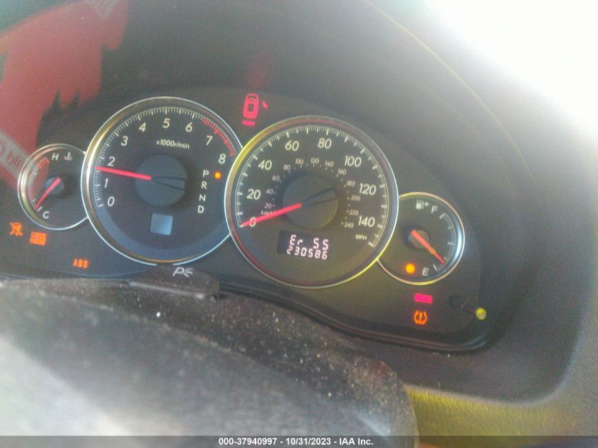 2009 Subaru Legacy 2.5I Limited VIN: 4S3BL626797230045 Lot: 37940997