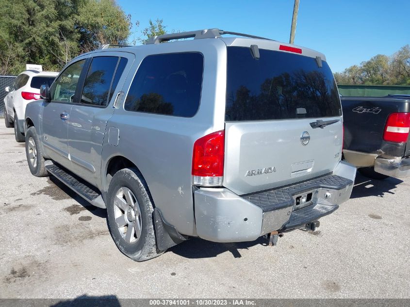 2006 Nissan Armada Se VIN: 5N1AA08A46N713909 Lot: 37941001