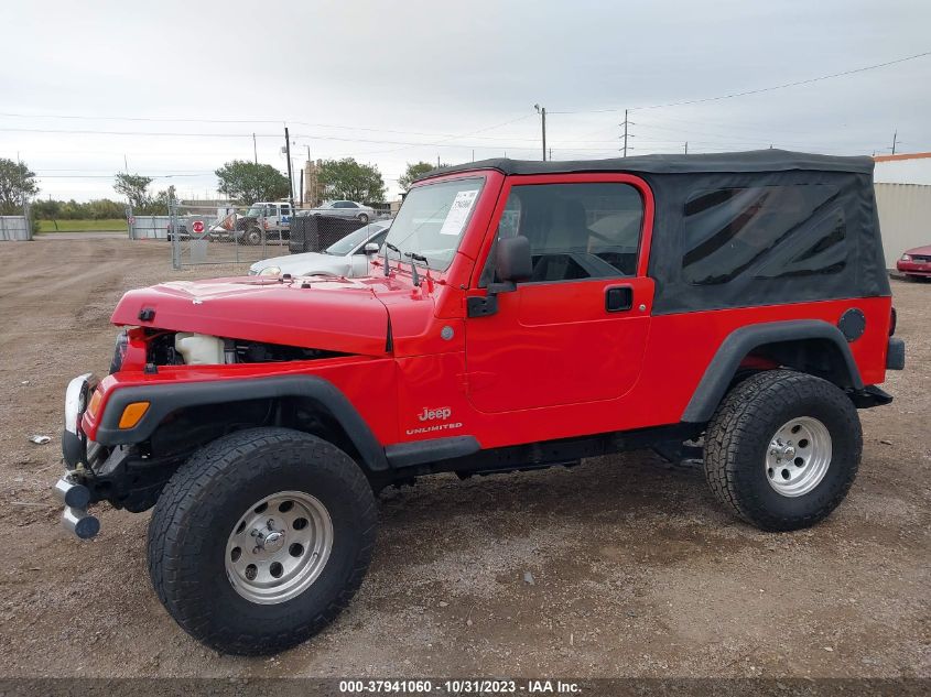 2004 Jeep Wrangler Unlimited VIN: 1J4FA49S34P766573 Lot: 37941060