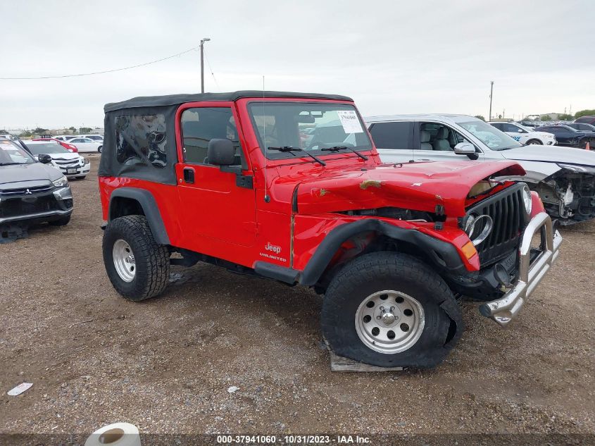 2004 Jeep Wrangler Unlimited VIN: 1J4FA49S34P766573 Lot: 37941060