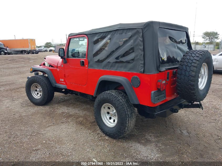 2004 Jeep Wrangler Unlimited VIN: 1J4FA49S34P766573 Lot: 37941060