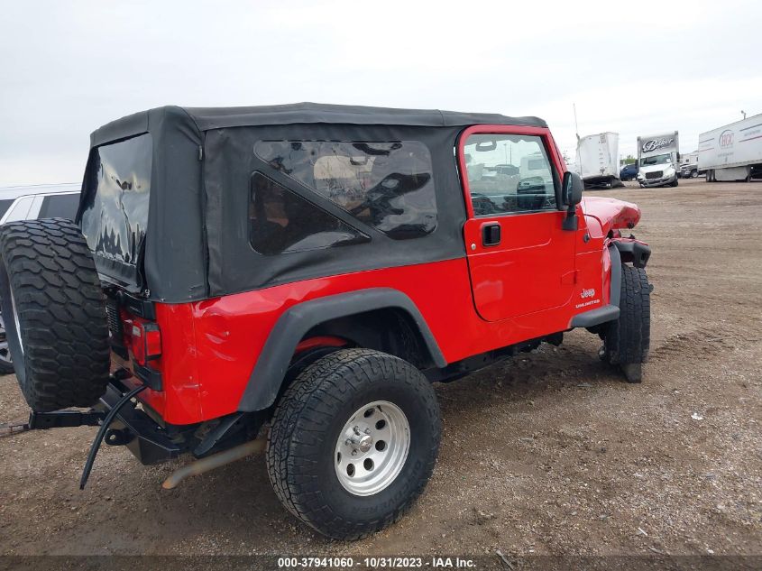 2004 Jeep Wrangler Unlimited VIN: 1J4FA49S34P766573 Lot: 37941060