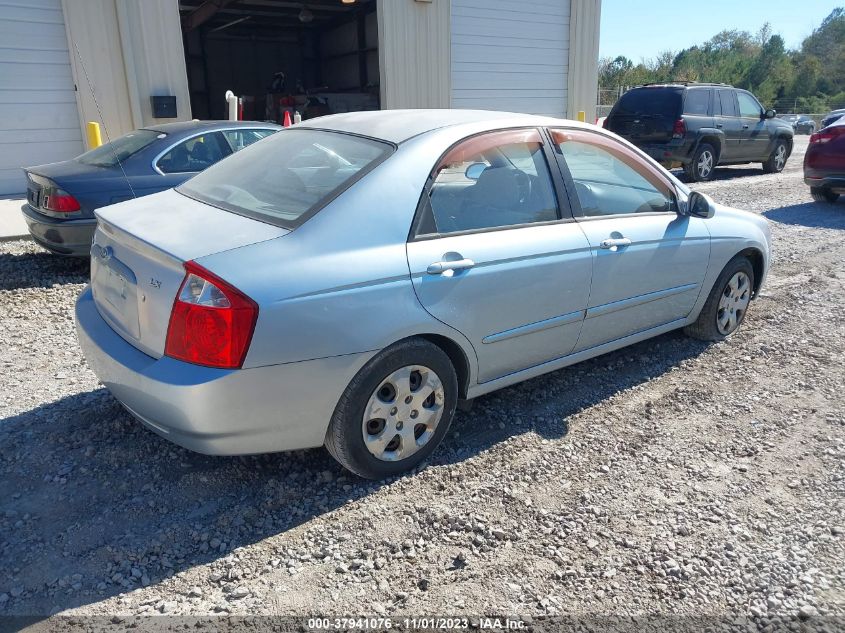 2004 Kia Spectra Lx/Ex VIN: KNAFE121345019607 Lot: 37941076