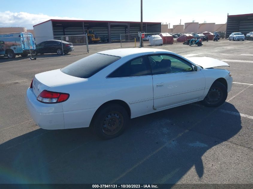 2000 Toyota Camry Solara Se VIN: 2T1CG22P8YC387817 Lot: 37941131