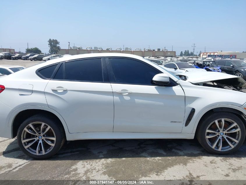 2016 BMW X6 Sdrive35I VIN: 5UXKU0C55G0F92317 Lot: 37941147