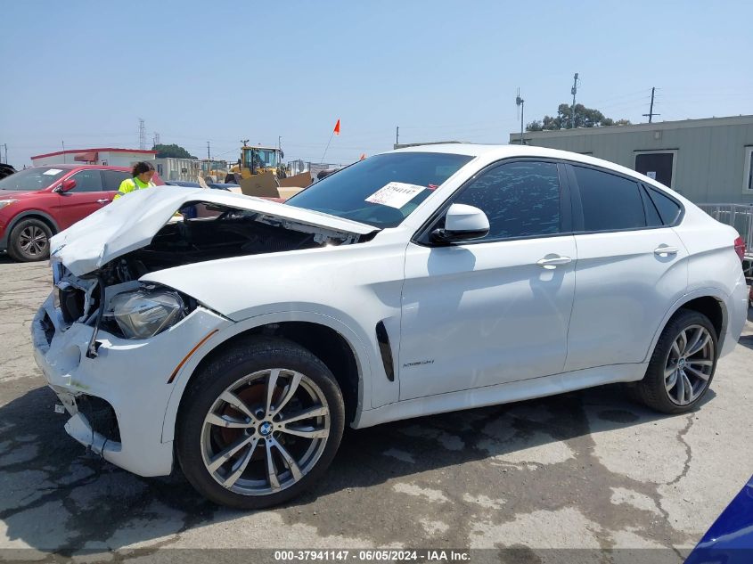 2016 BMW X6 Sdrive35I VIN: 5UXKU0C55G0F92317 Lot: 37941147