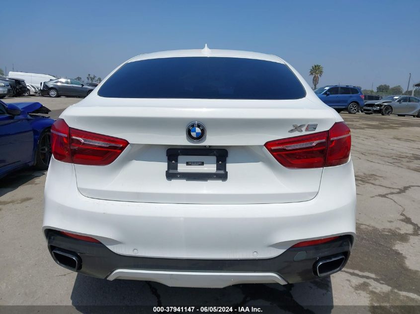 2016 BMW X6 Sdrive35I VIN: 5UXKU0C55G0F92317 Lot: 37941147