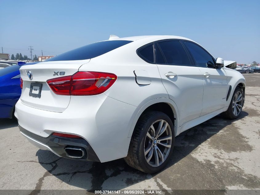 2016 BMW X6 Sdrive35I VIN: 5UXKU0C55G0F92317 Lot: 37941147