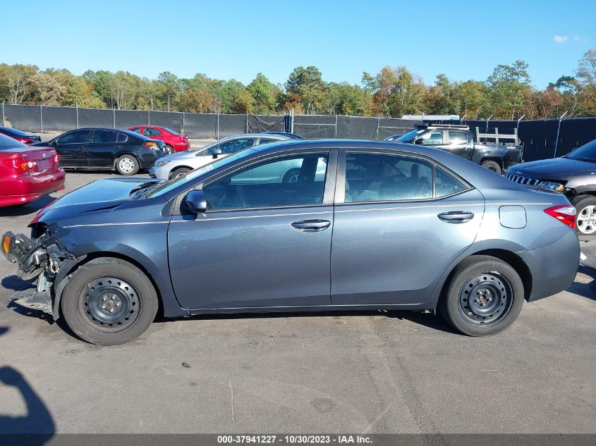 2015 Toyota Corolla L/Le/S/S Plus/Le Plus VIN: 2T1BURHE4FC475716 Lot: 37941227