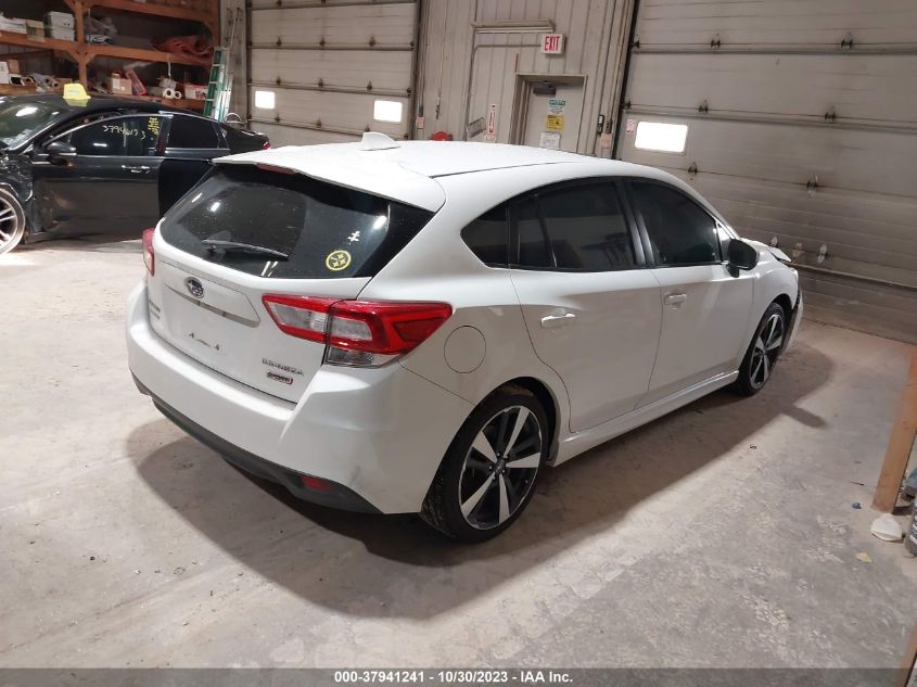 2019 Subaru Impreza 2.0I Sport VIN: 4S3GTAM62K3734778 Lot: 37941241