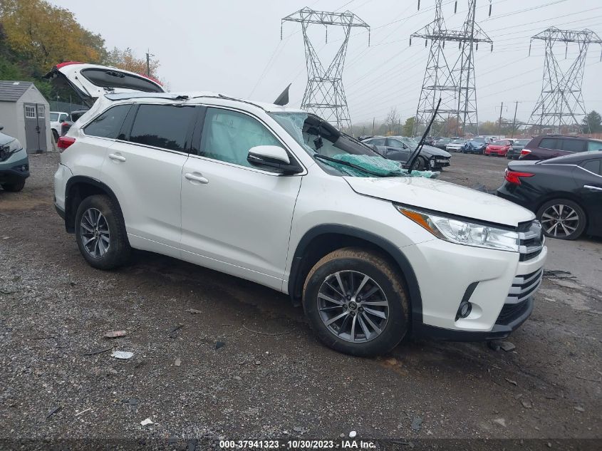 2018 Toyota Highlander Se/Xle VIN: 5TDJZRFH3JS559553 Lot: 37941323