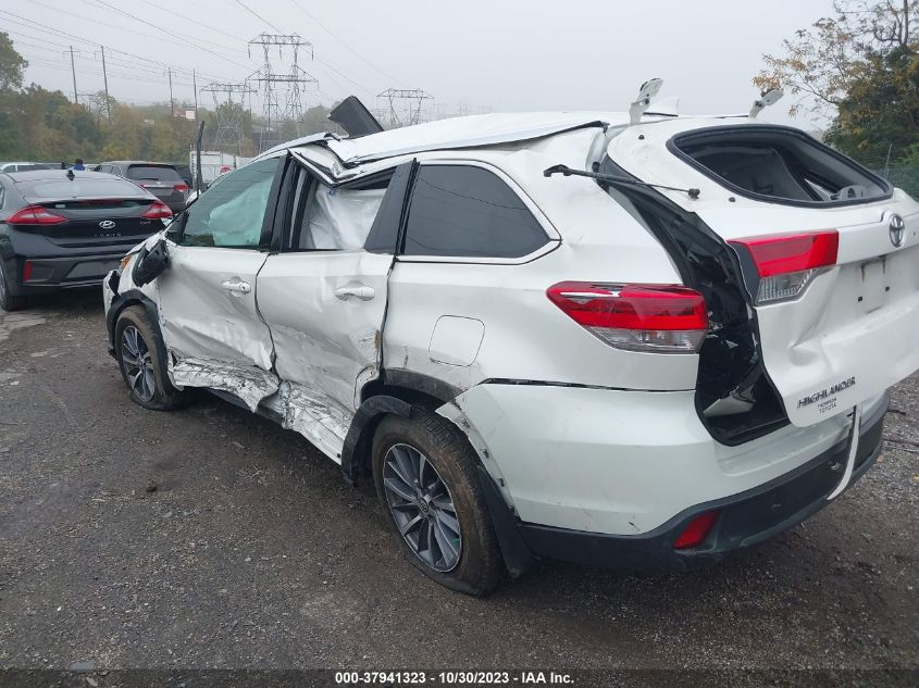 2018 Toyota Highlander Se/Xle VIN: 5TDJZRFH3JS559553 Lot: 37941323