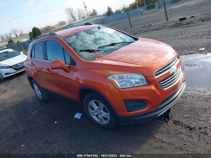 2015 Chevrolet Trax Lt VIN: KL7CJLSBXFB103883 Lot: 37941332