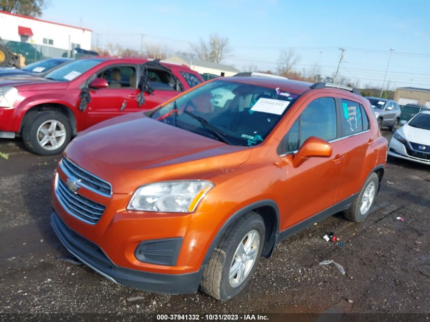 2015 Chevrolet Trax Lt VIN: KL7CJLSBXFB103883 Lot: 37941332