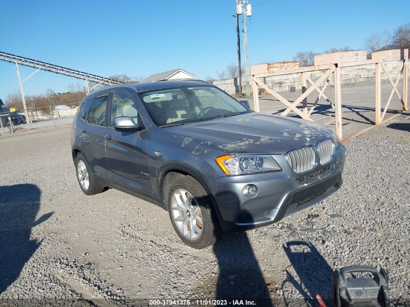 2013 BMW X3 xDrive28I VIN: 5UXWX9C54D0A31230 Lot: 37941375