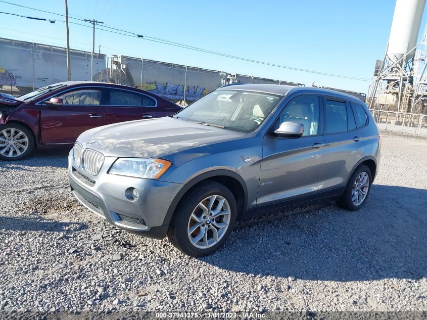 2013 BMW X3 xDrive28I VIN: 5UXWX9C54D0A31230 Lot: 37941375