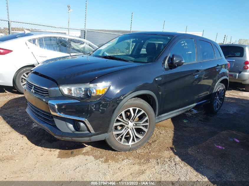 2017 Mitsubishi Outlander Sport 2.0 Es VIN: JA4AP3AU1HZ013652 Lot: 37941466