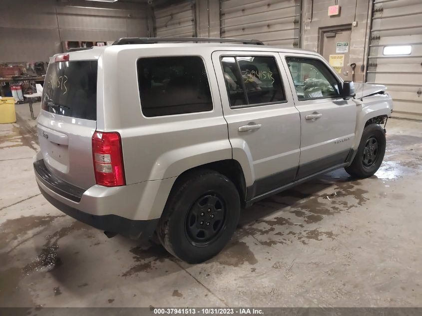 2014 Jeep Patriot Sport VIN: 1C4NJPBA9ED589308 Lot: 37941513