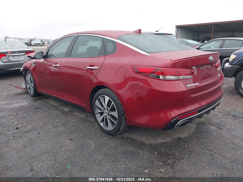 2016 Kia Optima Sx Turbo VIN: 5XXGW4L22GG012922 Lot: 37941626