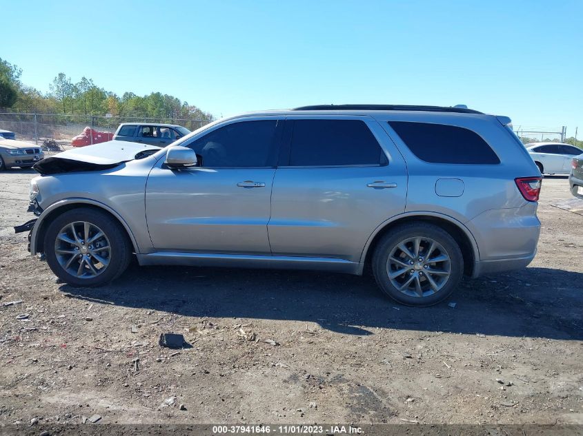 2017 Dodge Durango Gt VIN: 1C4RDHDG6HC736839 Lot: 37941646