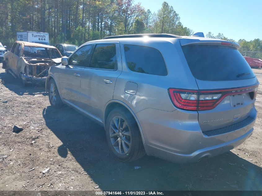 2017 Dodge Durango Gt VIN: 1C4RDHDG6HC736839 Lot: 37941646