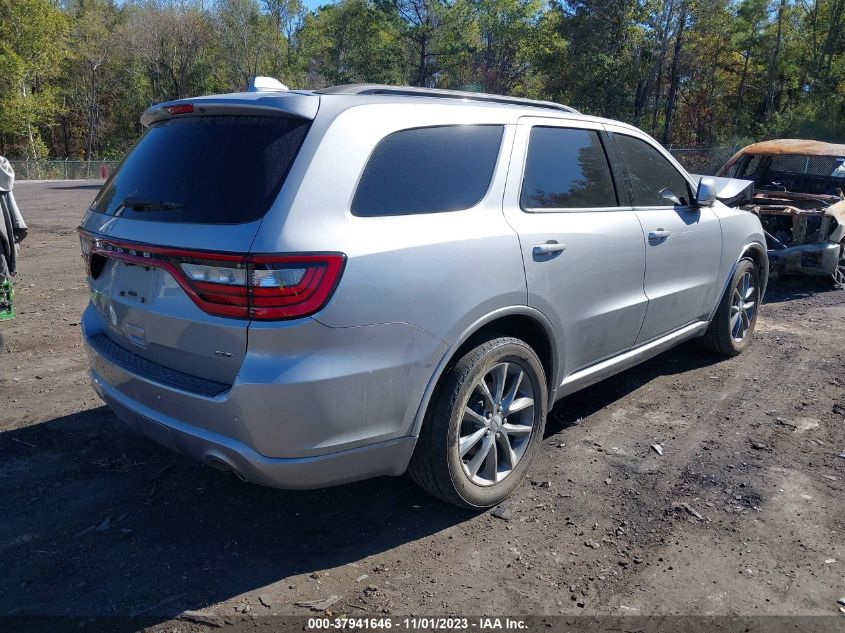 2017 Dodge Durango Gt VIN: 1C4RDHDG6HC736839 Lot: 37941646