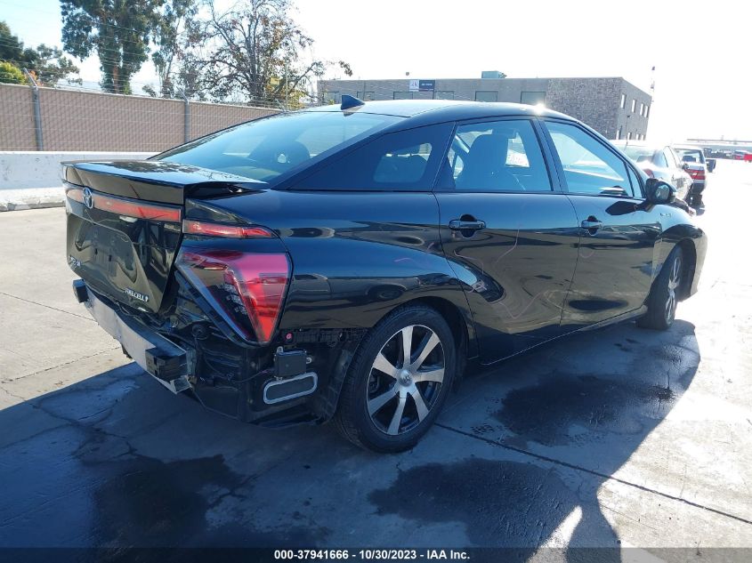 2018 Toyota Mirai VIN: JTDBVRBDXJA004373 Lot: 37941666