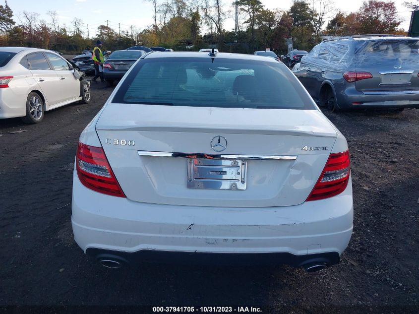 2013 Mercedes-Benz C-Class C 300 VIN: WDDGF8AB3DA819120 Lot: 37941705